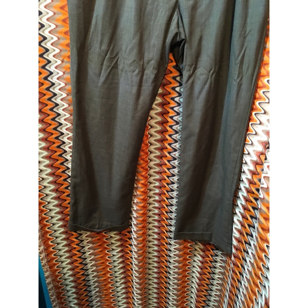 {MEN} 39x30 Croft & Barrow brown Dress Pant - Picture 3 of 6